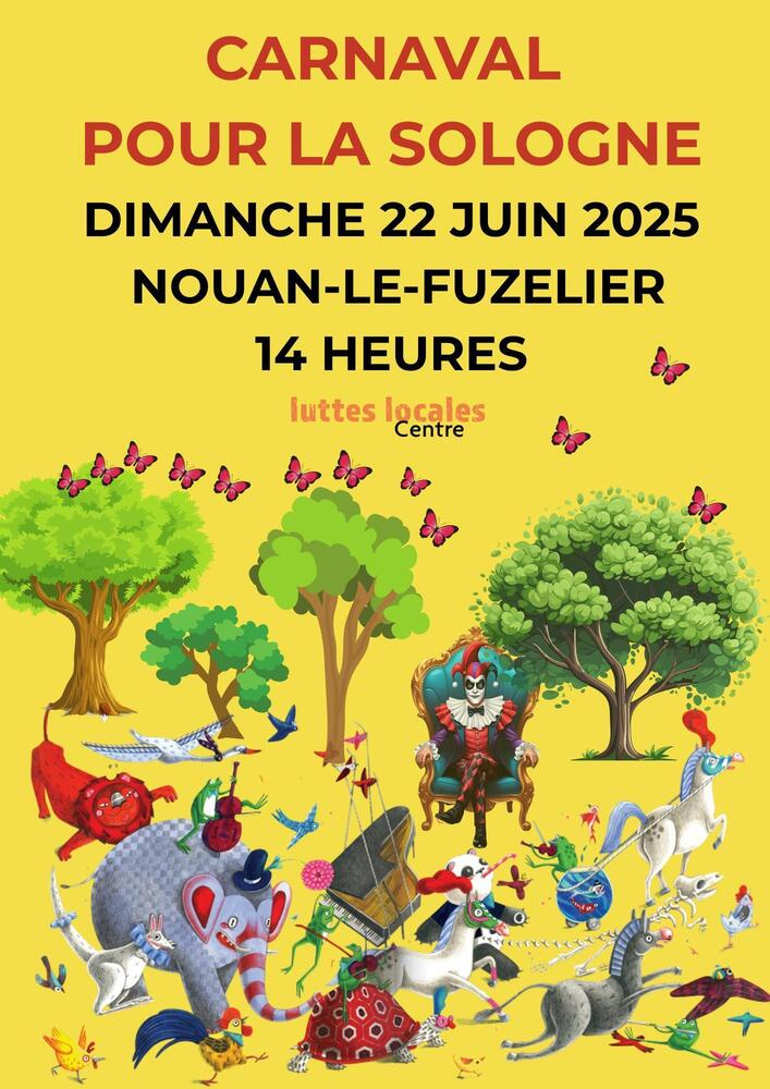 22 juin 2025 - Carnaval pour la Sologne
