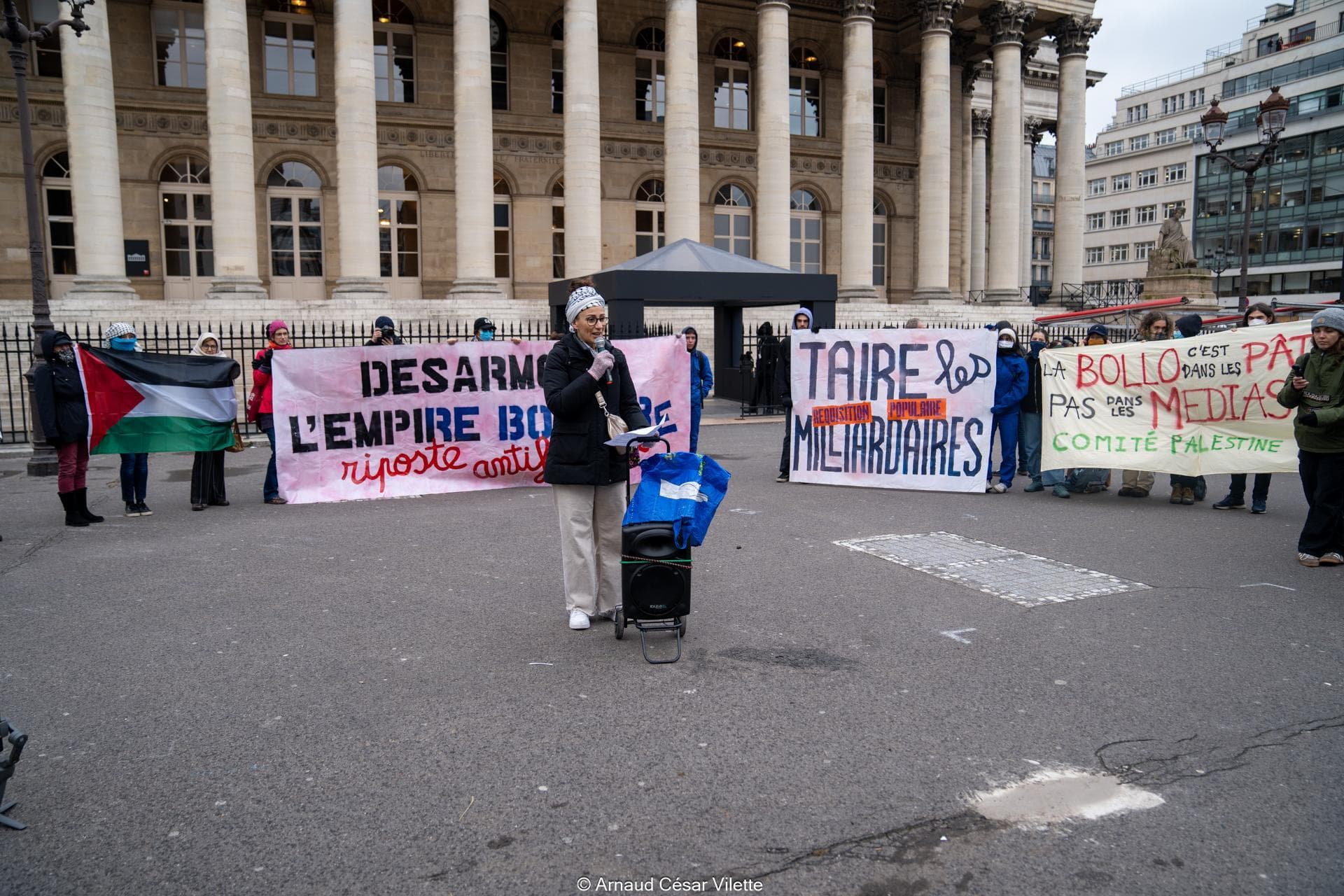Signalisation sur le périphérique pour bloquer l'AG de Vivendi