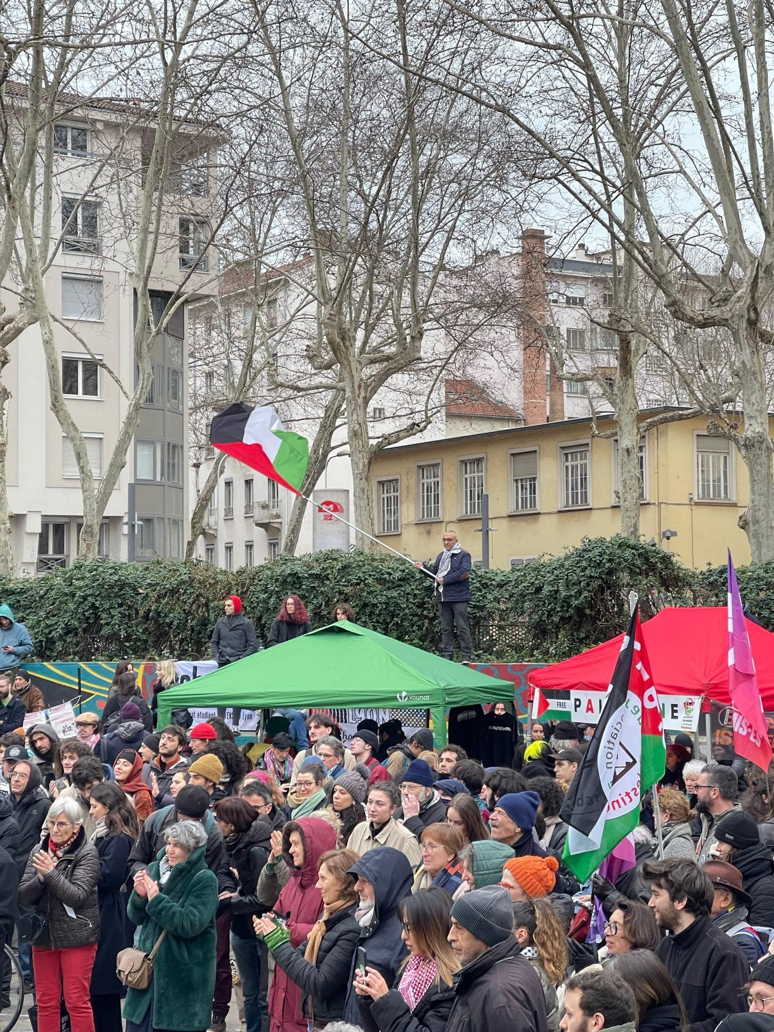 mobilisation a Lyon