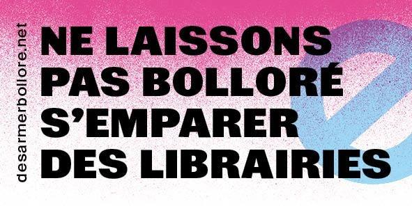 Campagne libraires contre Bolloré